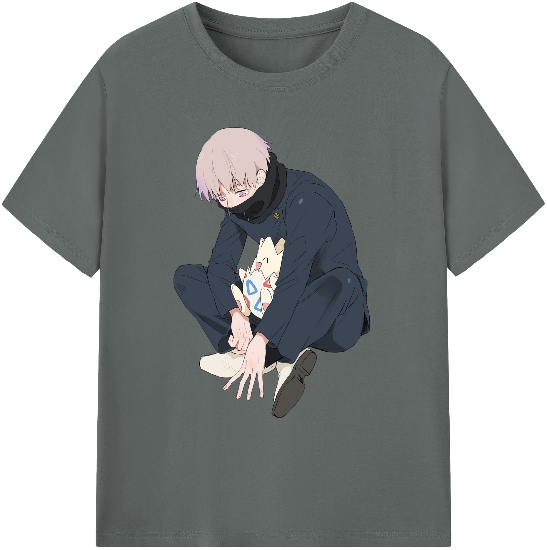 （画像用） 呪術廻戦 Jujutsu Kaisen 綿100％ メンズ半袖Tシャツ｜肌触りやわらか＆通気性